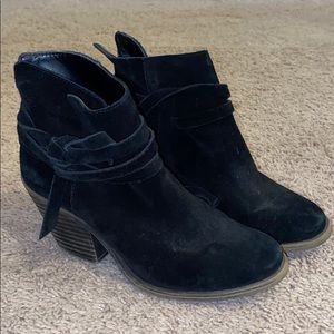 Sole Society Black Booties